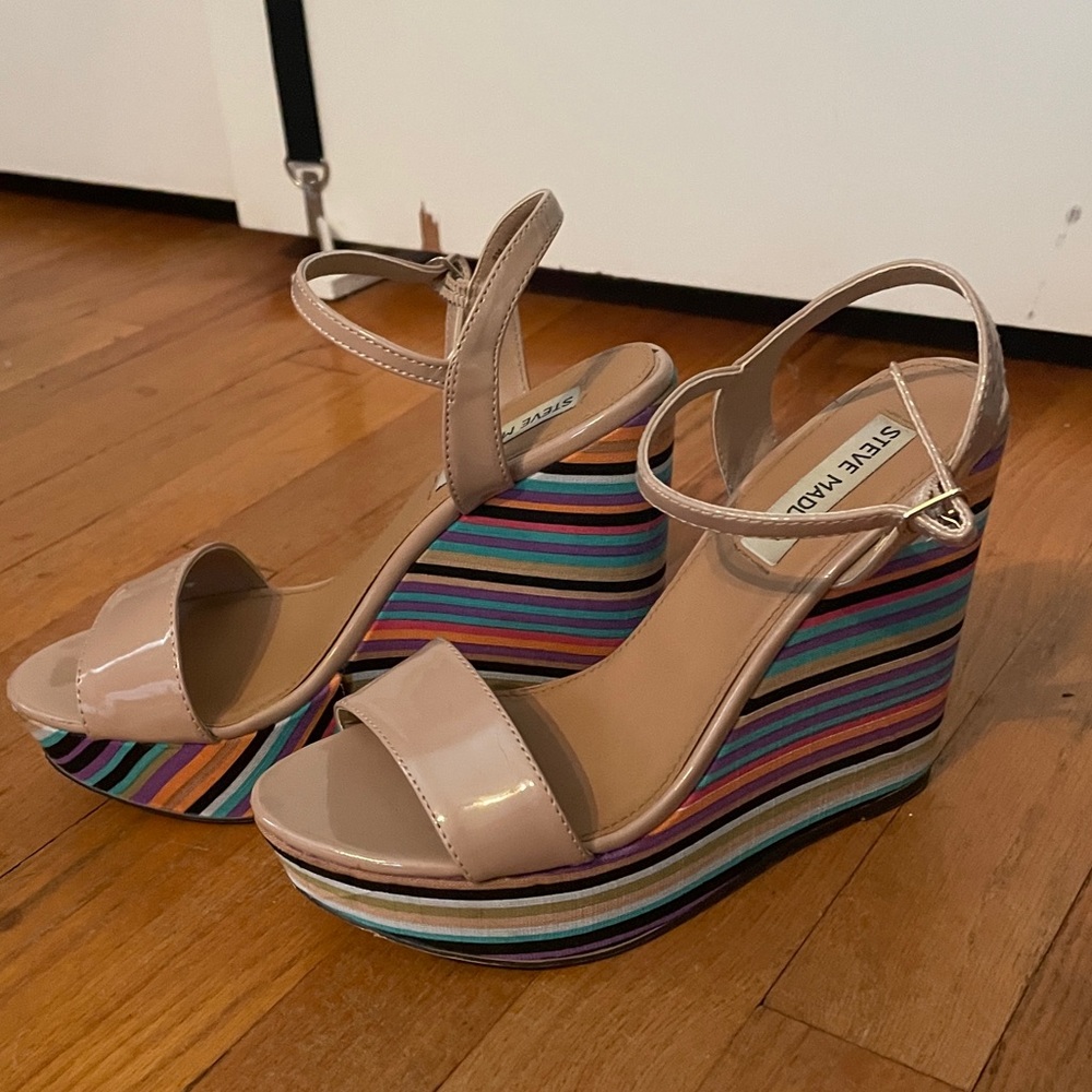 Steve Madden Stripped Heels